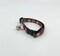 Holiday Cat Collar With Optional Flower Or Bow Tie Red And Green Christmas Candy Breakaway Collar Adjustable Sizes S Kitten, M, L product 4